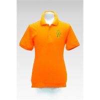 Polo-Shirt Orange "W&O Dittmann" Logo