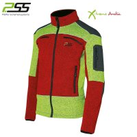 PSS X-treme Arctic Faserstrickjacke rot/ gelb