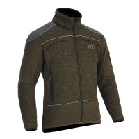 PSS X-treme Arctic Faserstrickjacke grün/ melange