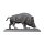 Lovergreen Bronzestatue Motiv suchendes Wildschwein