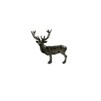 Lovergreen Accessoires Motiv Hirsch Zinn-Statue