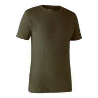 Deerhunter Basic T-Shirt im 2er-Pack Herren Adventure Green Melange