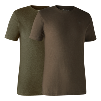 Deerhunter Basic T-Shirt im 2er-Pack Herren Adventure...