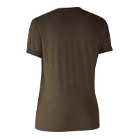 Deerhunter Ladies Basis T-shirt im 2er-Pack Damen Brown...