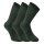 Deerhunter Bamboo Socken - 3er Pack Unisex Green