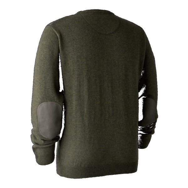 Deerhunter Sheffield Pullover mit Rundhalsausschnitt Herren Green Melange