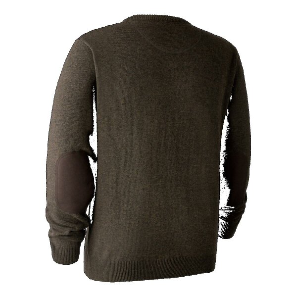 Deerhunter Sheffield Pullover mit V-Ausschnitt Herren Dark Elm