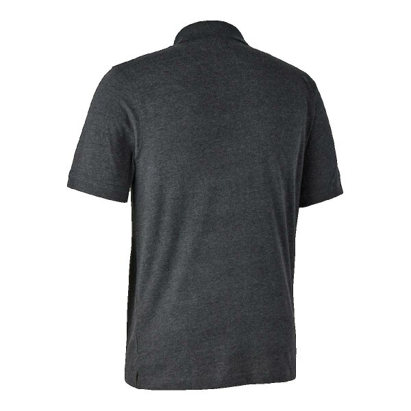 Deerhunter Gunnar Polo Hemd Herren Dark Grey melange