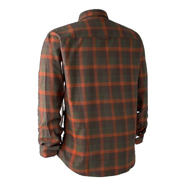 Deerhunter Ethan Hemd Herren Orange Check