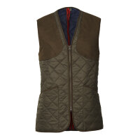 Laksen Ludlow Quilted Shooting Vest – Olive