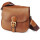 Laksen Cartridge Bag in Saddle Leather – Natural Mahogany